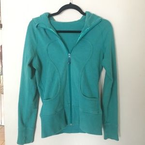 Rare Vintage lululemon Remix Light Hoodie in Teal
